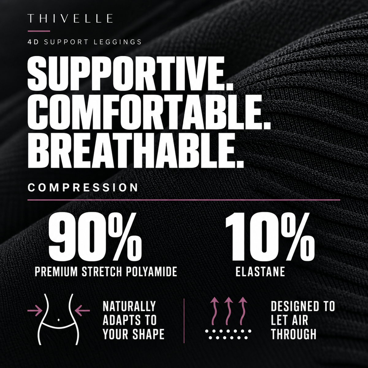 Thivelle 4D Support Leggings